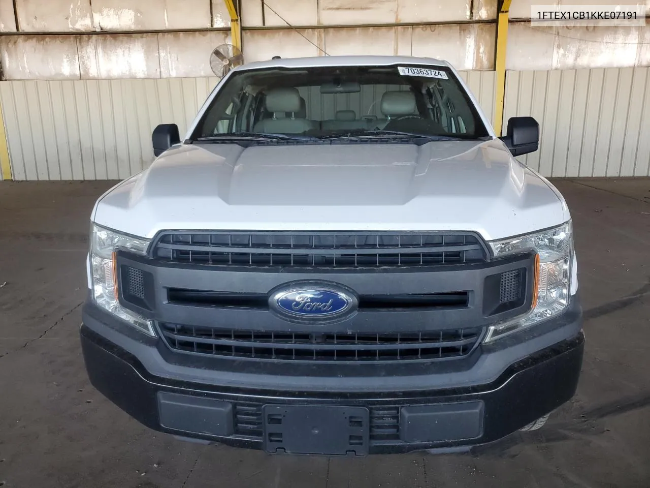 1FTEX1CB1KKE07191 2019 Ford F150 Super Cab