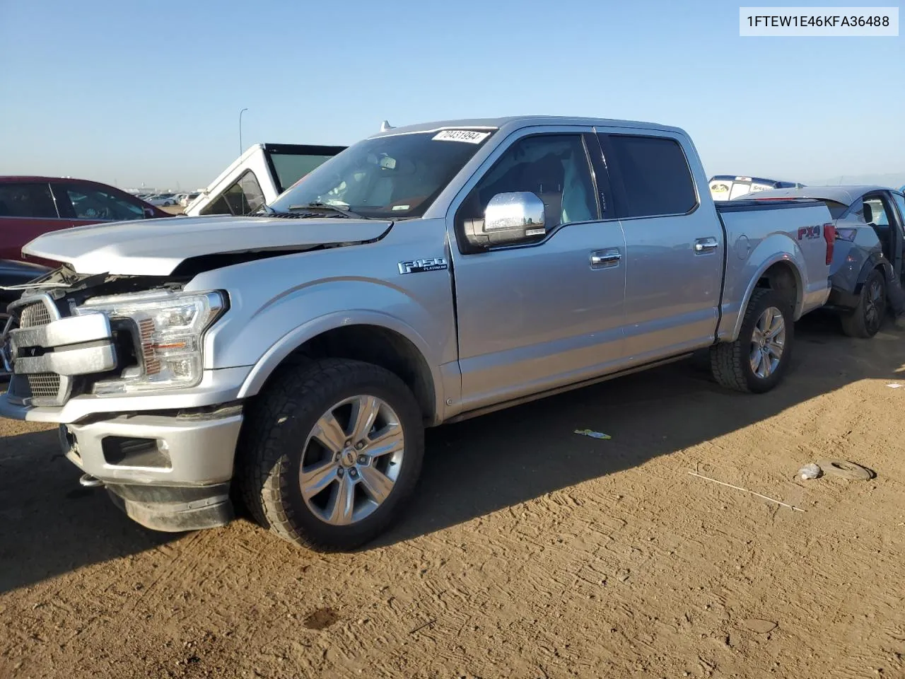 1FTEW1E46KFA36488 2019 Ford F150 Supercrew