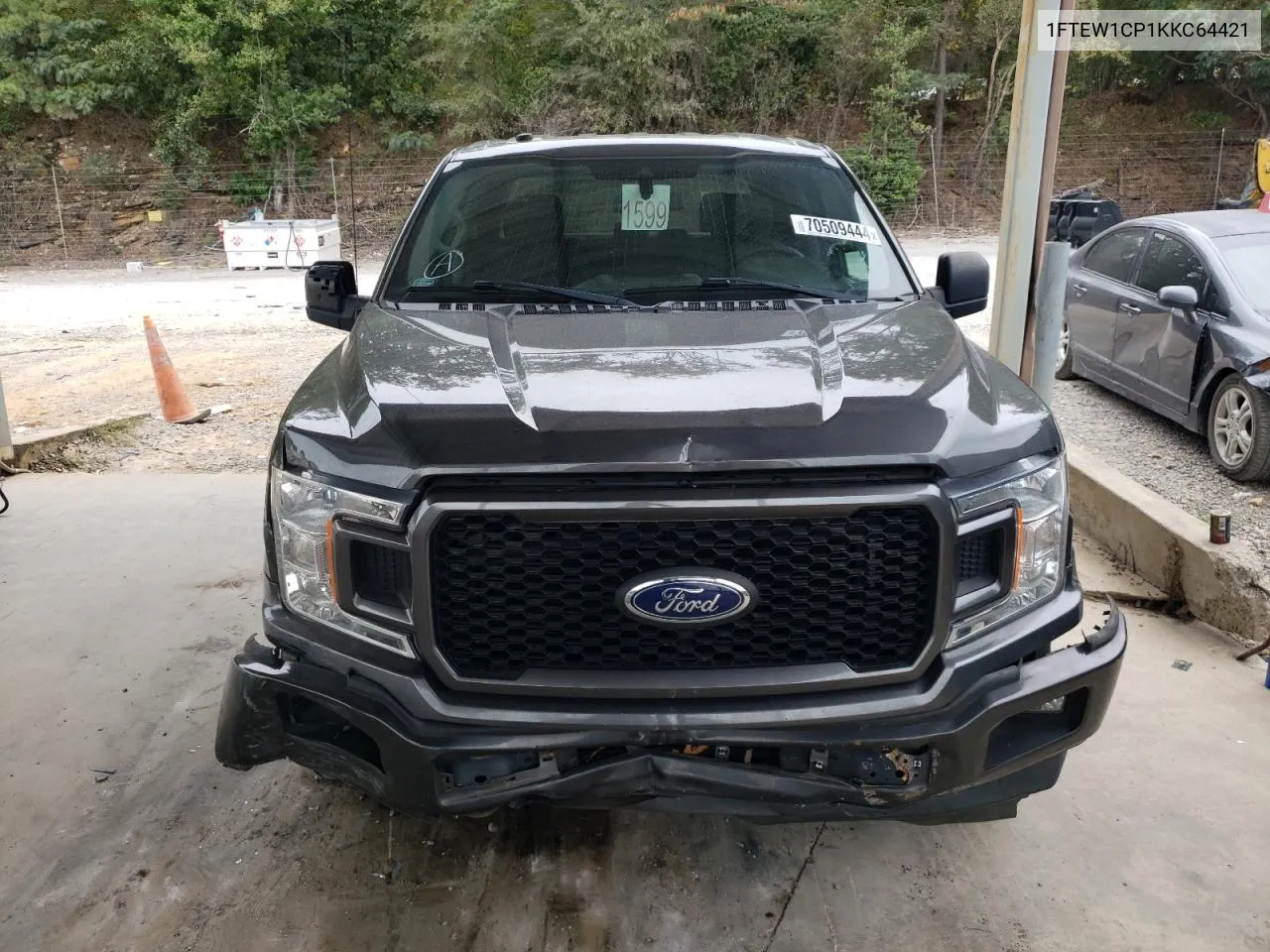 2019 Ford F150 Supercrew VIN: 1FTEW1CP1KKC64421 Lot: 70509444