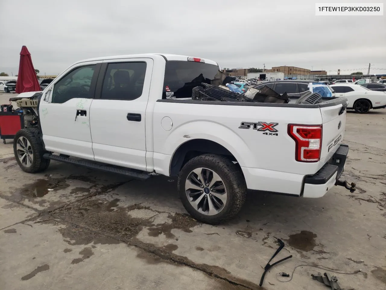 2019 Ford F150 Supercrew VIN: 1FTEW1EP3KKD03250 Lot: 70826334