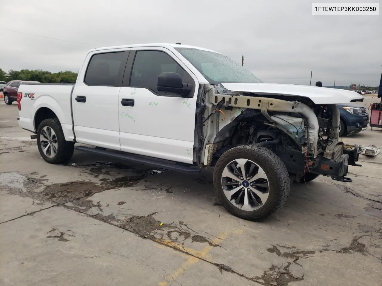 2019 Ford F150 Supercrew VIN: 1FTEW1EP3KKD03250 Lot: 70826334