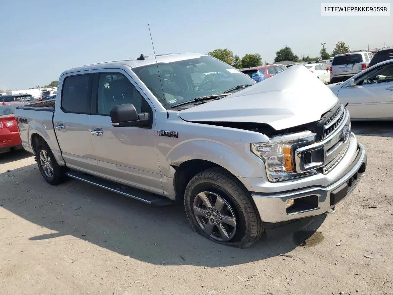 2019 Ford F150 Supercrew VIN: 1FTEW1EP8KKD95598 Lot: 70834264