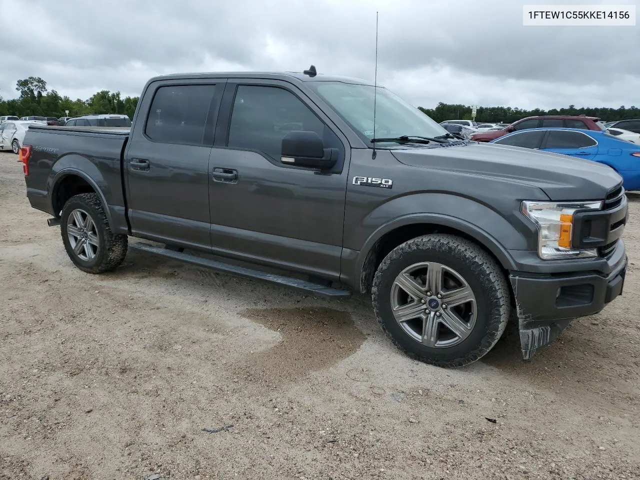 2019 Ford F150 Supercrew VIN: 1FTEW1C55KKE14156 Lot: 70836244