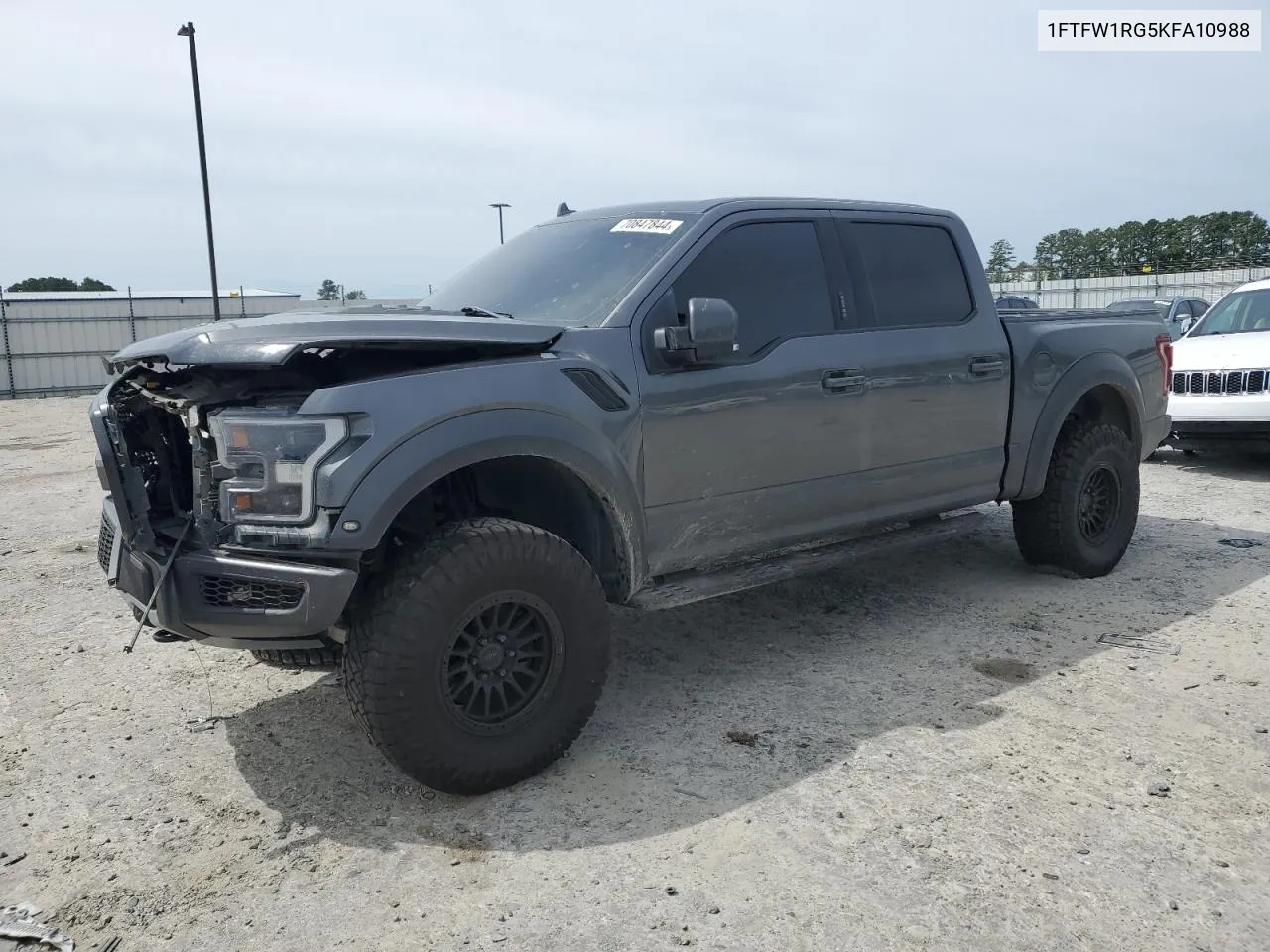 2019 Ford F150 Raptor VIN: 1FTFW1RG5KFA10988 Lot: 70847844