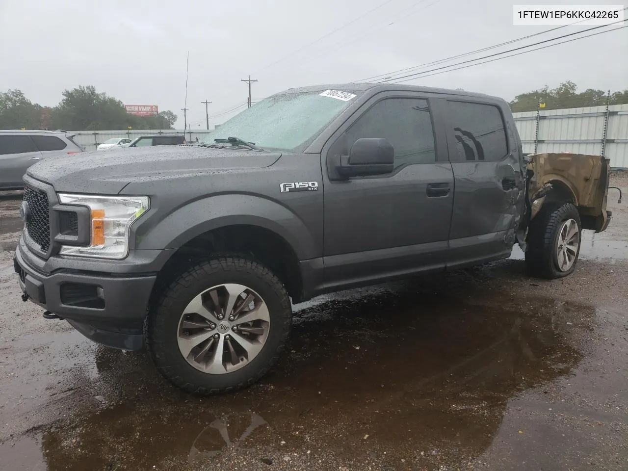 1FTEW1EP6KKC42265 2019 Ford F150 Supercrew