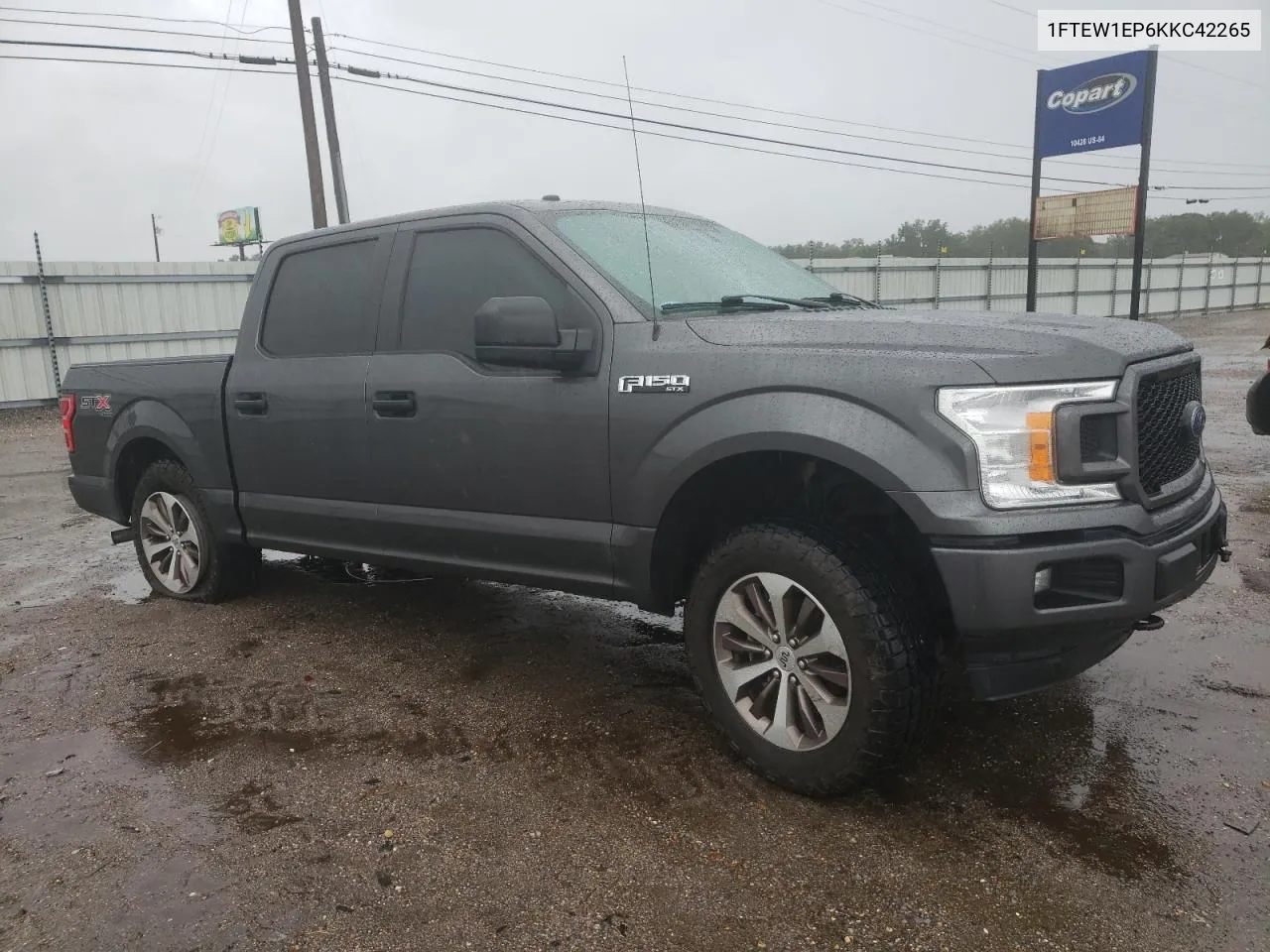 1FTEW1EP6KKC42265 2019 Ford F150 Supercrew