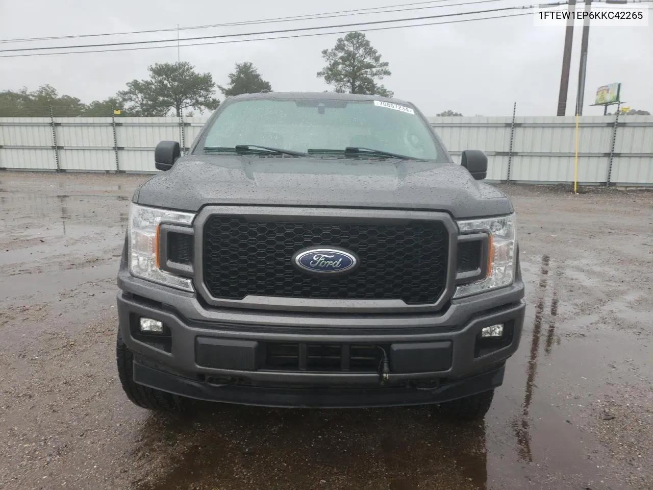 2019 Ford F150 Supercrew VIN: 1FTEW1EP6KKC42265 Lot: 70857234