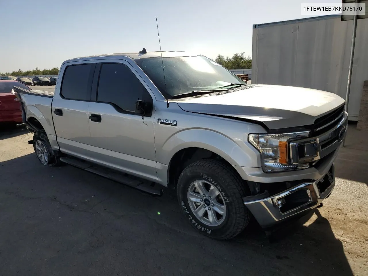 2019 Ford F150 Supercrew VIN: 1FTEW1EB7KKD75170 Lot: 70959514