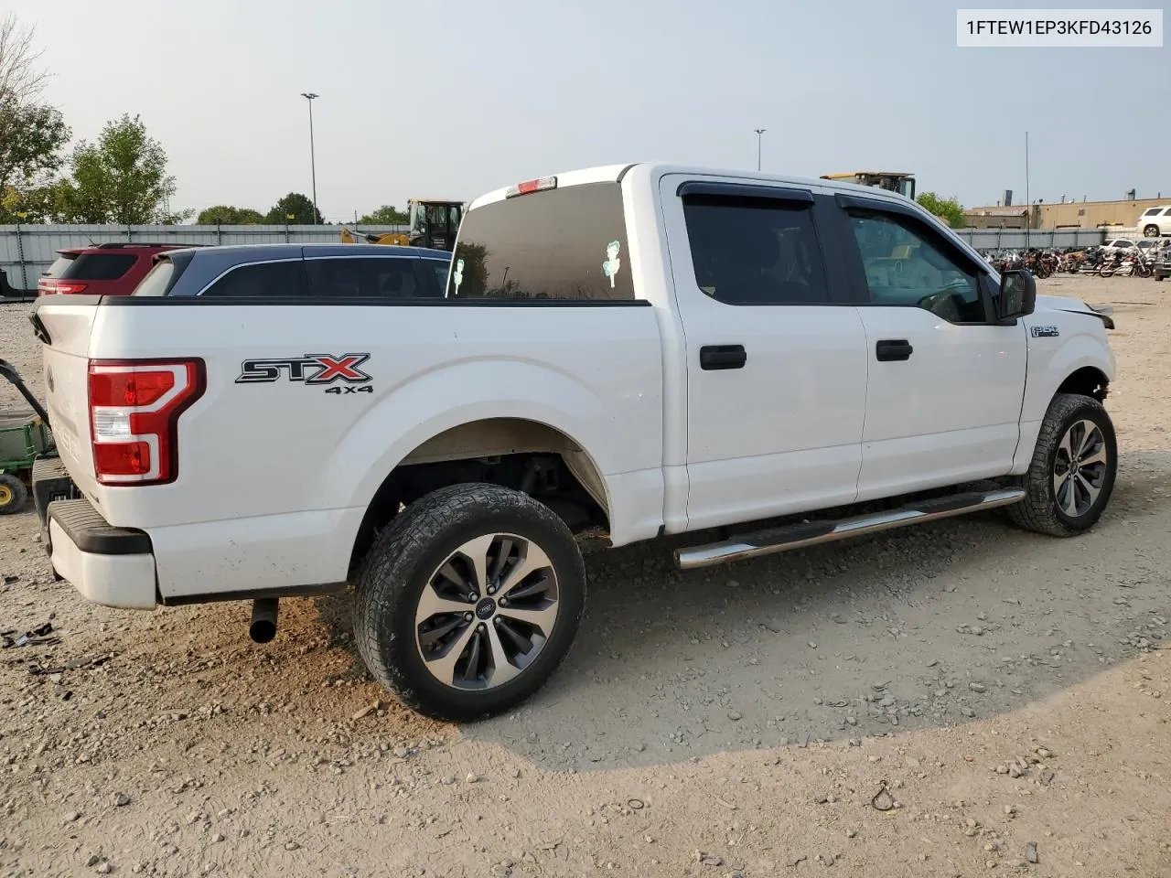 2019 Ford F150 Supercrew VIN: 1FTEW1EP3KFD43126 Lot: 70973544