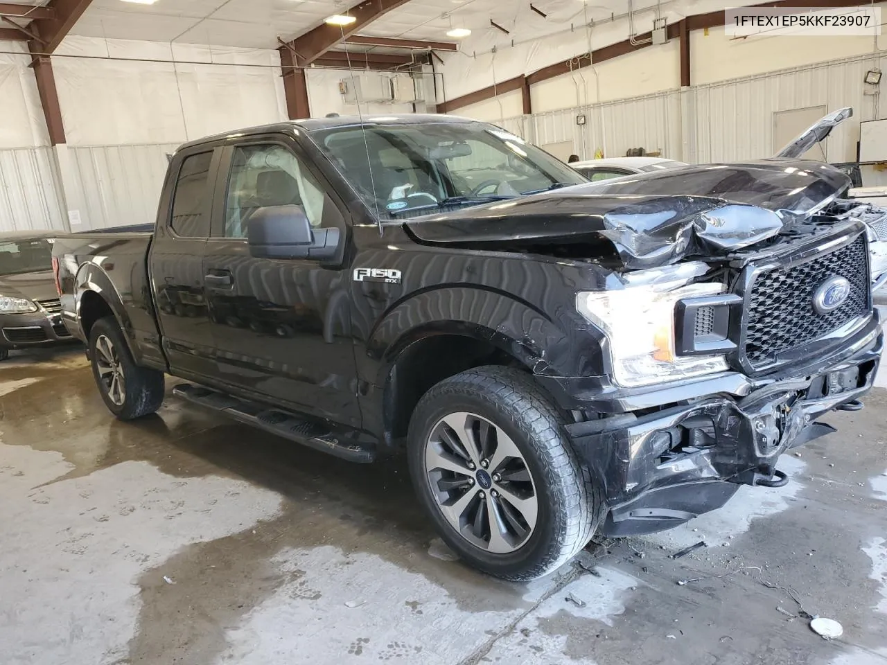 2019 Ford F150 Super Cab VIN: 1FTEX1EP5KKF23907 Lot: 71003784