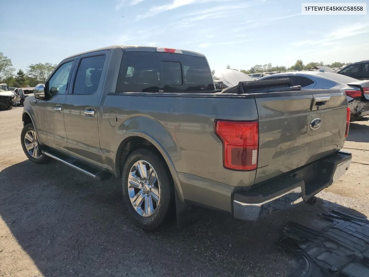 2019 Ford F150 Supercrew VIN: 1FTEW1E45KKC58558 Lot: 71026724