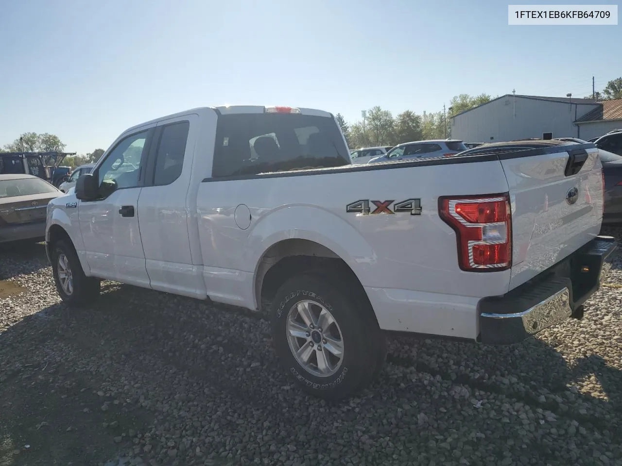 1FTEX1EB6KFB64709 2019 Ford F150 Super Cab