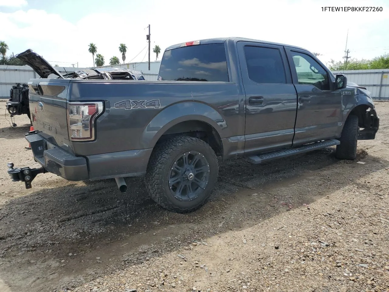 2019 Ford F150 Supercrew VIN: 1FTEW1EP8KKF27260 Lot: 71126034