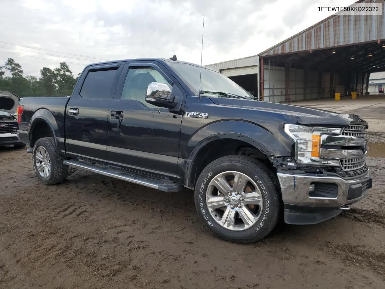 2019 Ford F150 Supercrew VIN: 1FTEW1E50KKD22322 Lot: 71196724