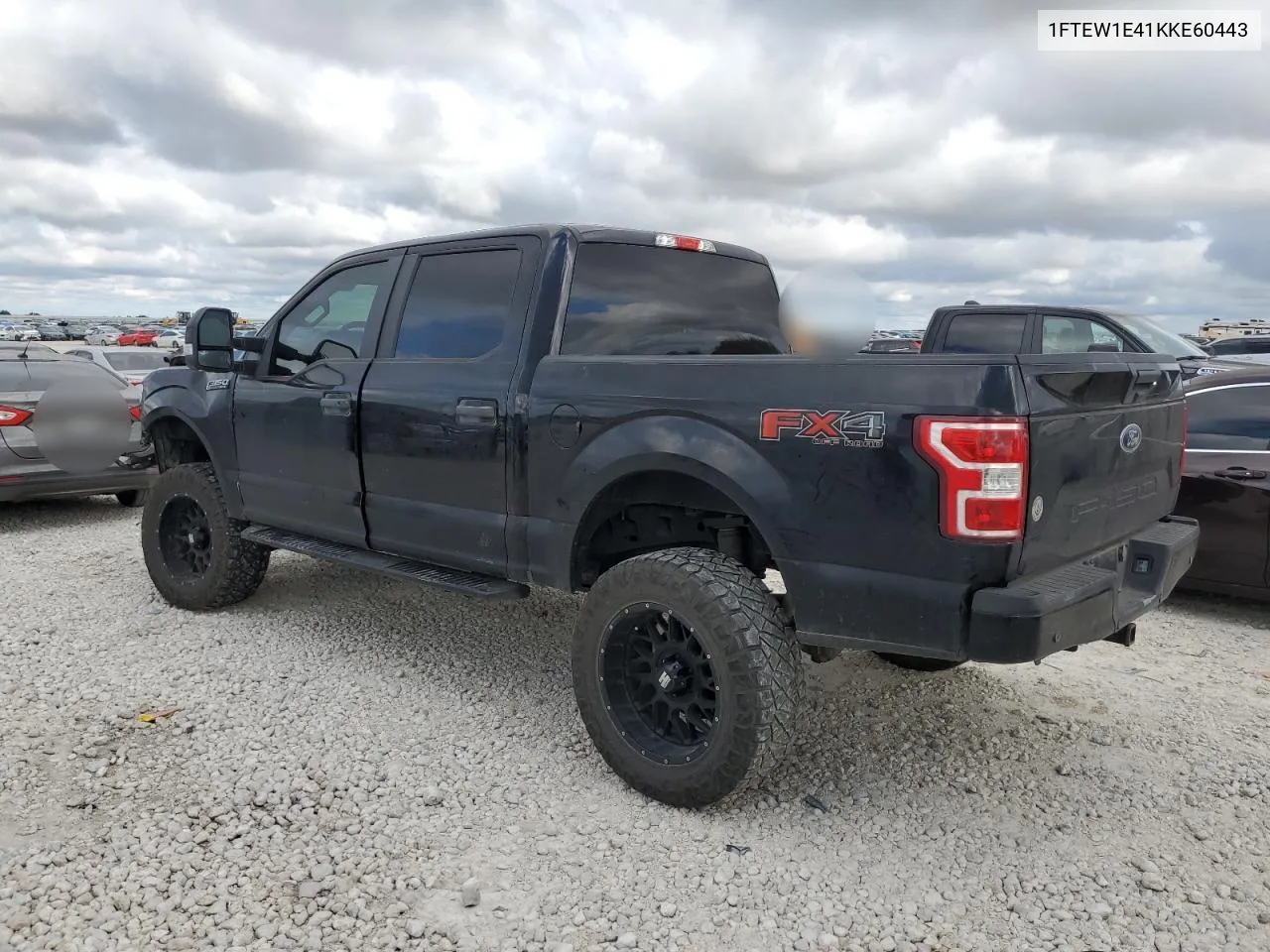 2019 Ford F150 Supercrew VIN: 1FTEW1E41KKE60443 Lot: 71216734