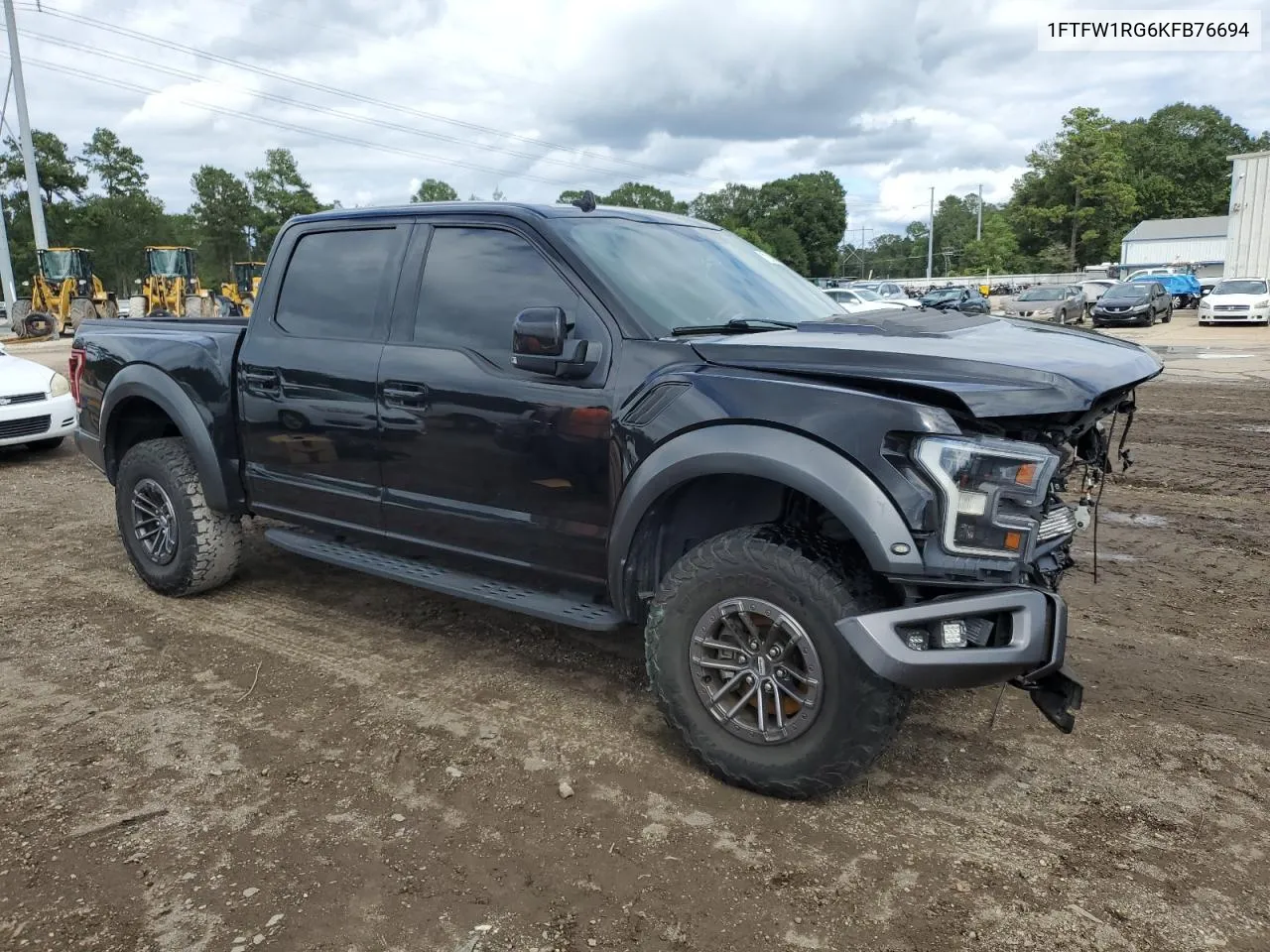 2019 Ford F150 Raptor VIN: 1FTFW1RG6KFB76694 Lot: 73298764