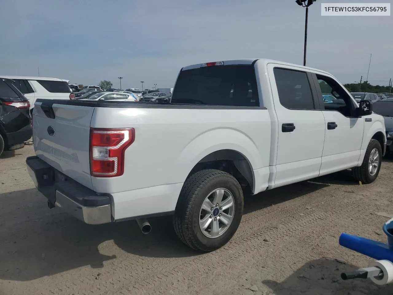 1FTEW1C53KFC56795 2019 Ford F150 Supercrew