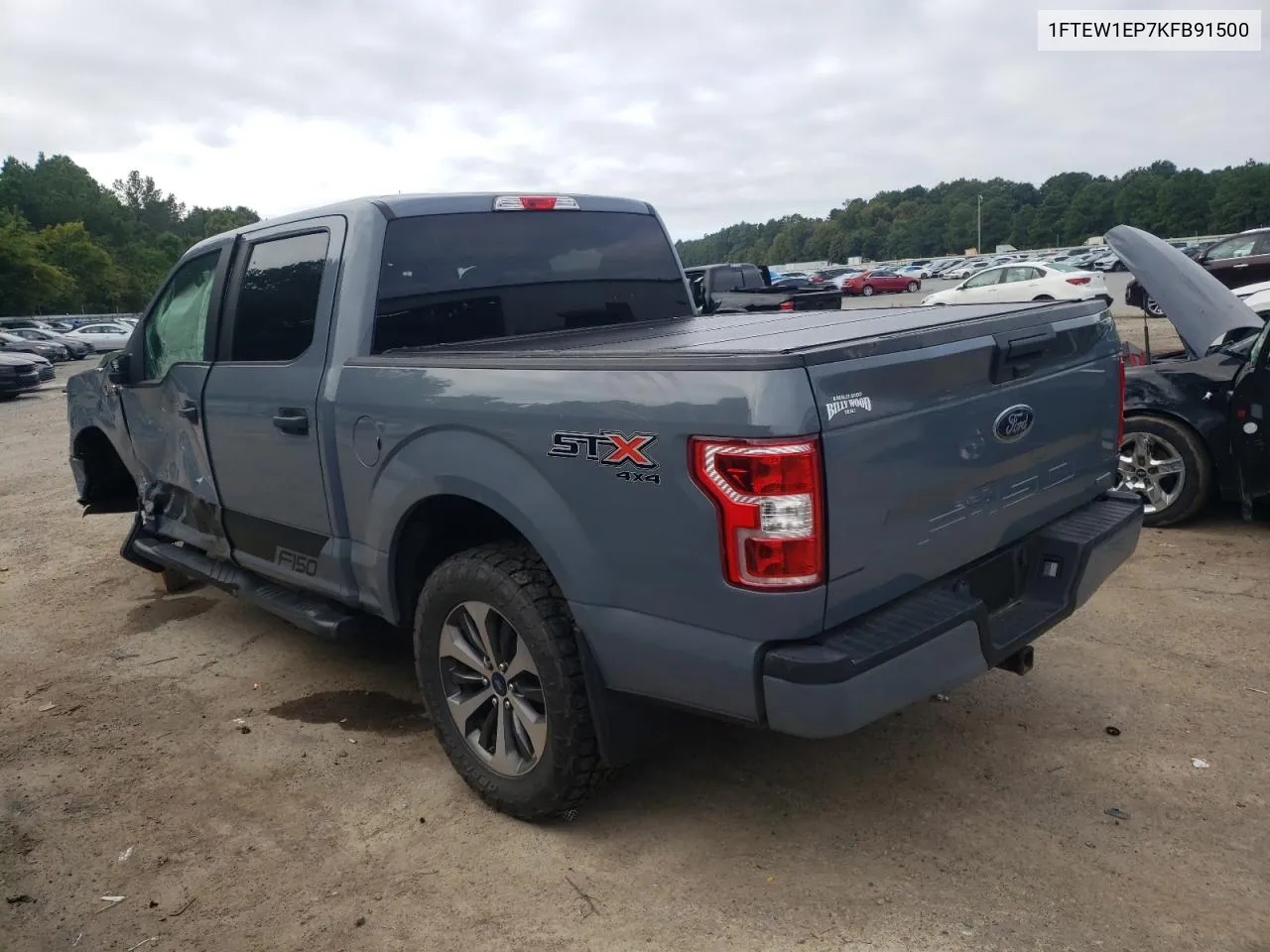 2019 Ford F150 Supercrew VIN: 1FTEW1EP7KFB91500 Lot: 71366654