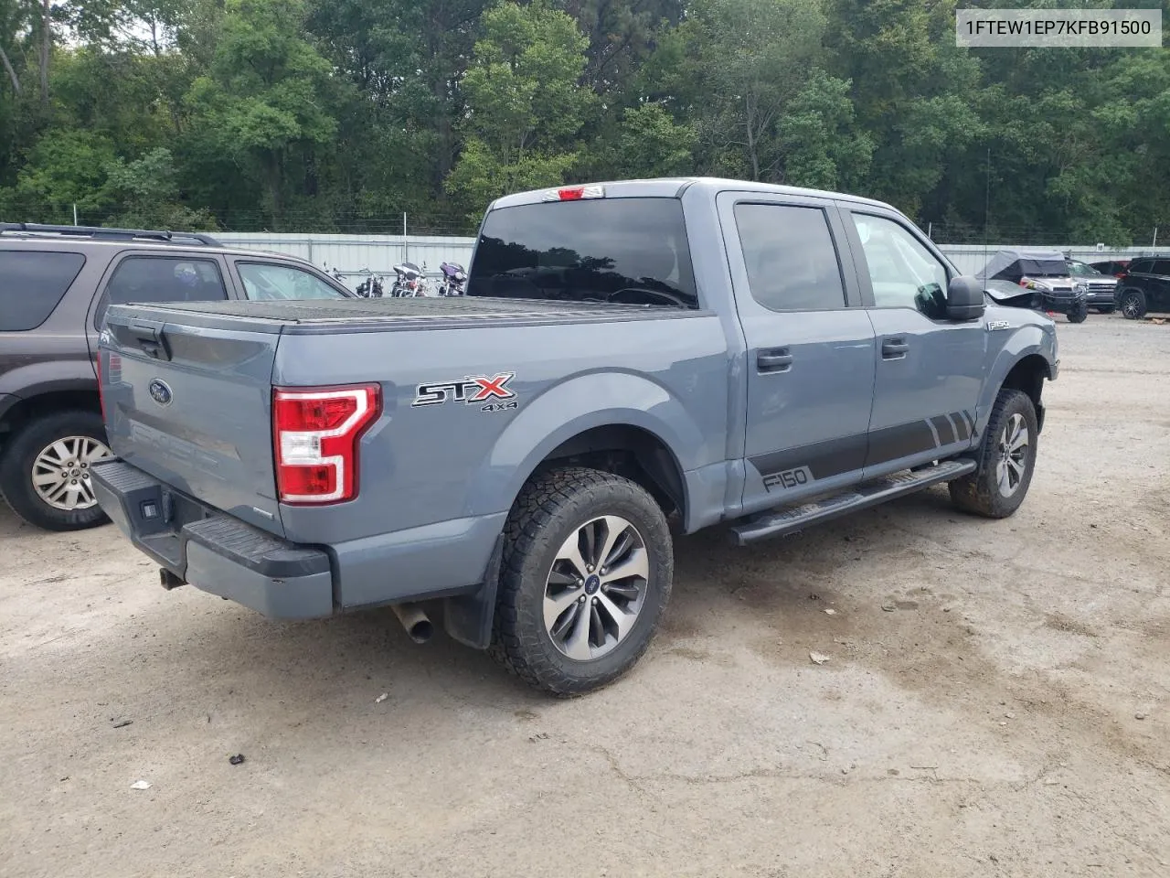 2019 Ford F150 Supercrew VIN: 1FTEW1EP7KFB91500 Lot: 71366654