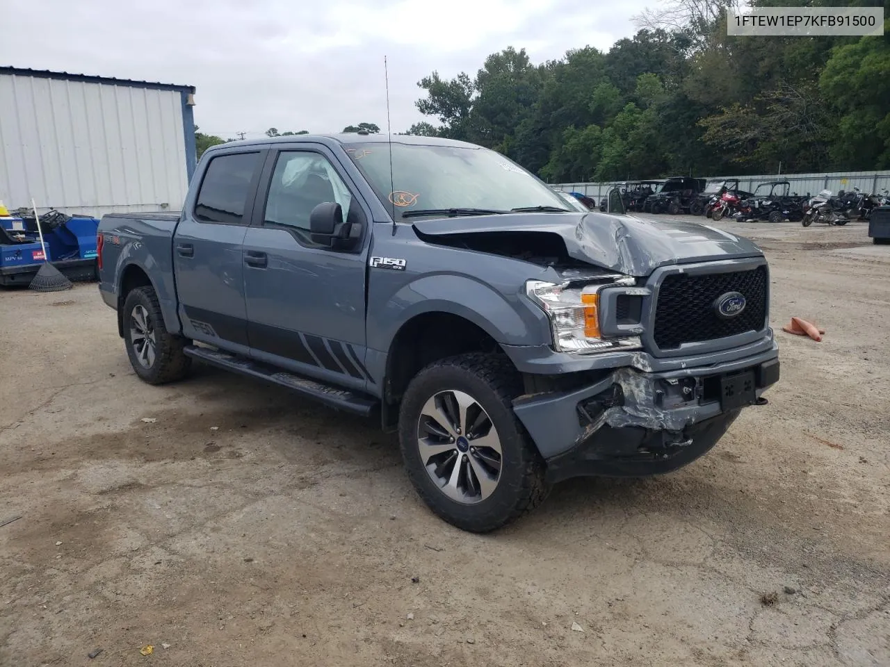 2019 Ford F150 Supercrew VIN: 1FTEW1EP7KFB91500 Lot: 71366654