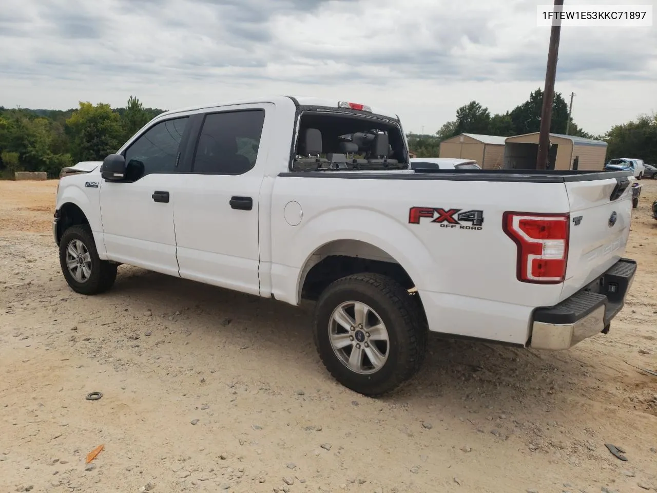 2019 Ford F150 Supercrew VIN: 1FTEW1E53KKC71897 Lot: 71392364