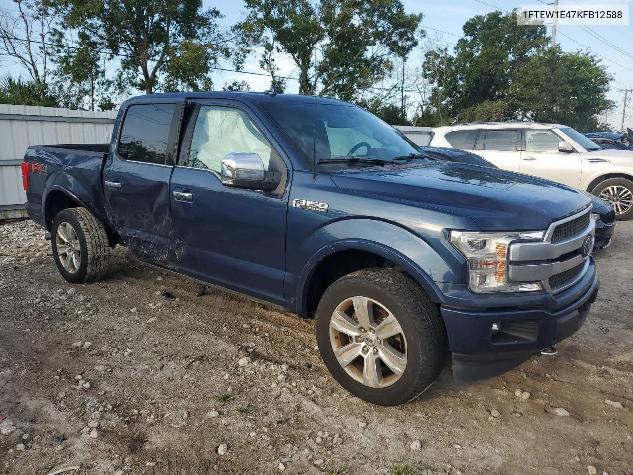 2019 Ford F150 Supercrew VIN: 1FTEW1E47KFB12588 Lot: 71478444