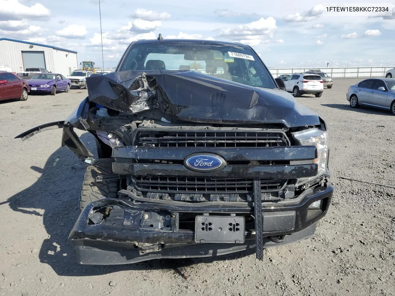 1FTEW1E58KKC72334 2019 Ford F150 Supercrew