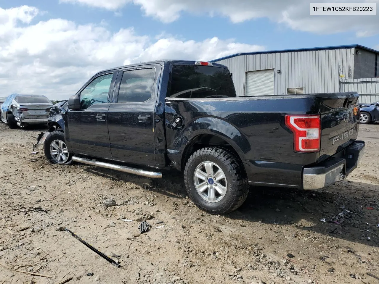 2019 Ford F150 Supercrew VIN: 1FTEW1C52KFB20223 Lot: 71659534