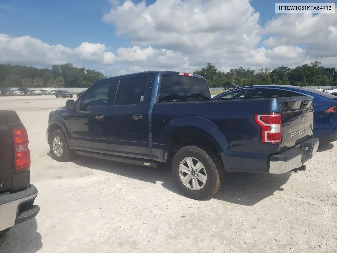 2019 Ford F150 Supercrew VIN: 1FTEW1C51KFA64713 Lot: 71660494