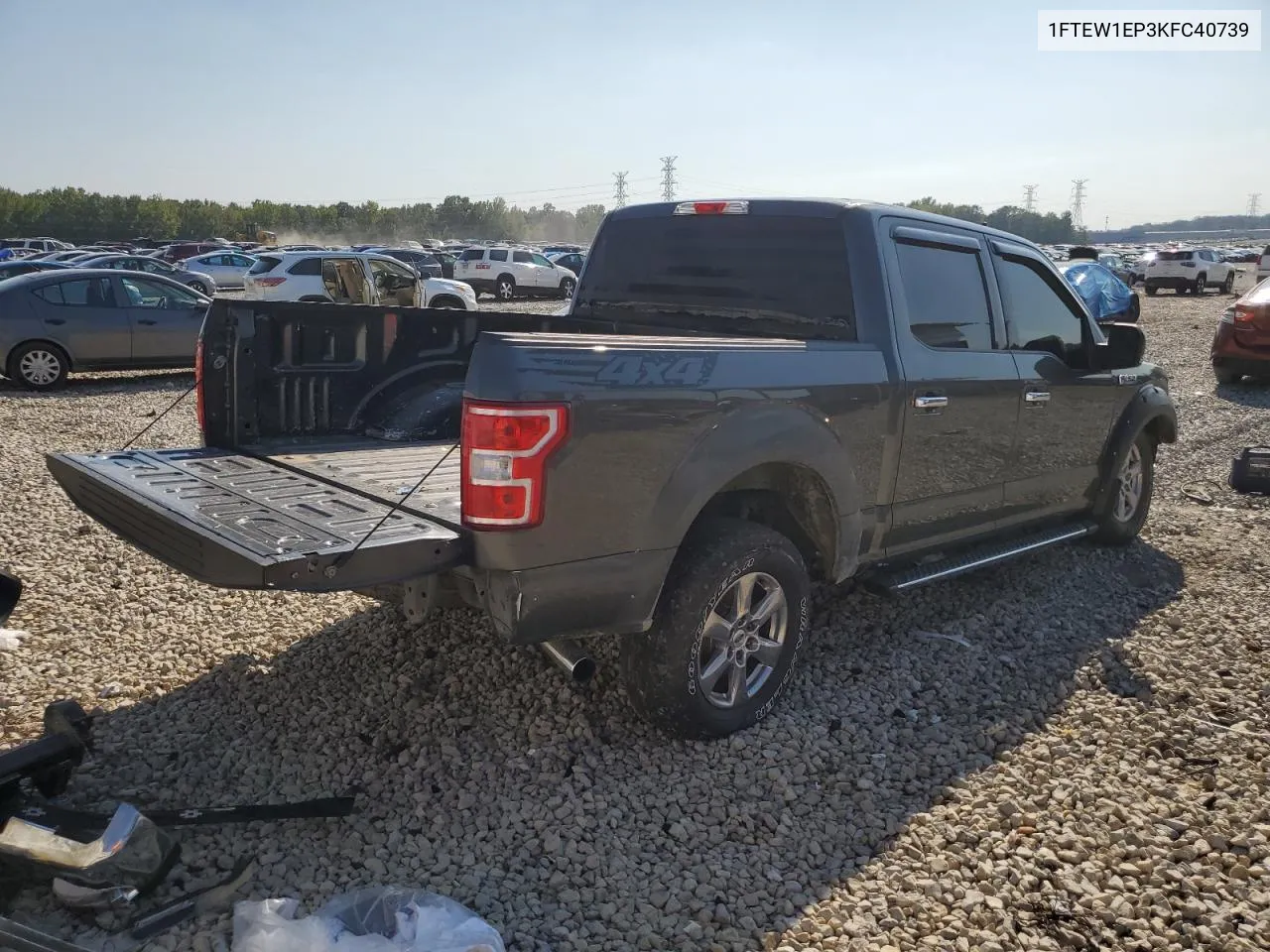 2019 Ford F150 Supercrew VIN: 1FTEW1EP3KFC40739 Lot: 71791894