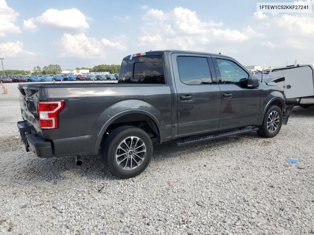 2019 Ford F150 Supercrew VIN: 1FTEW1C52KKF27241 Lot: 71893634