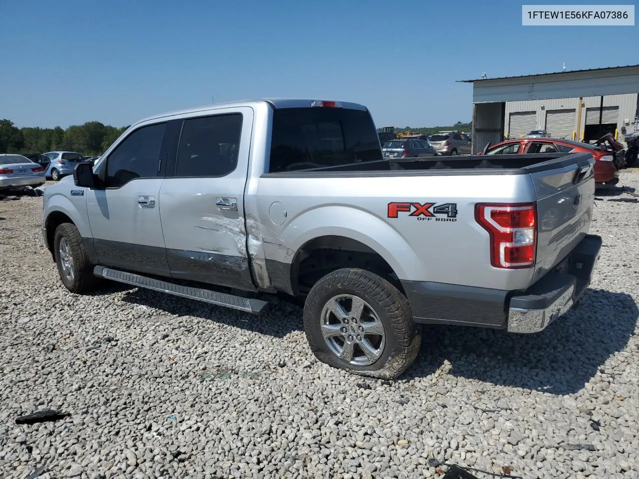 2019 Ford F150 Supercrew VIN: 1FTEW1E56KFA07386 Lot: 71929504