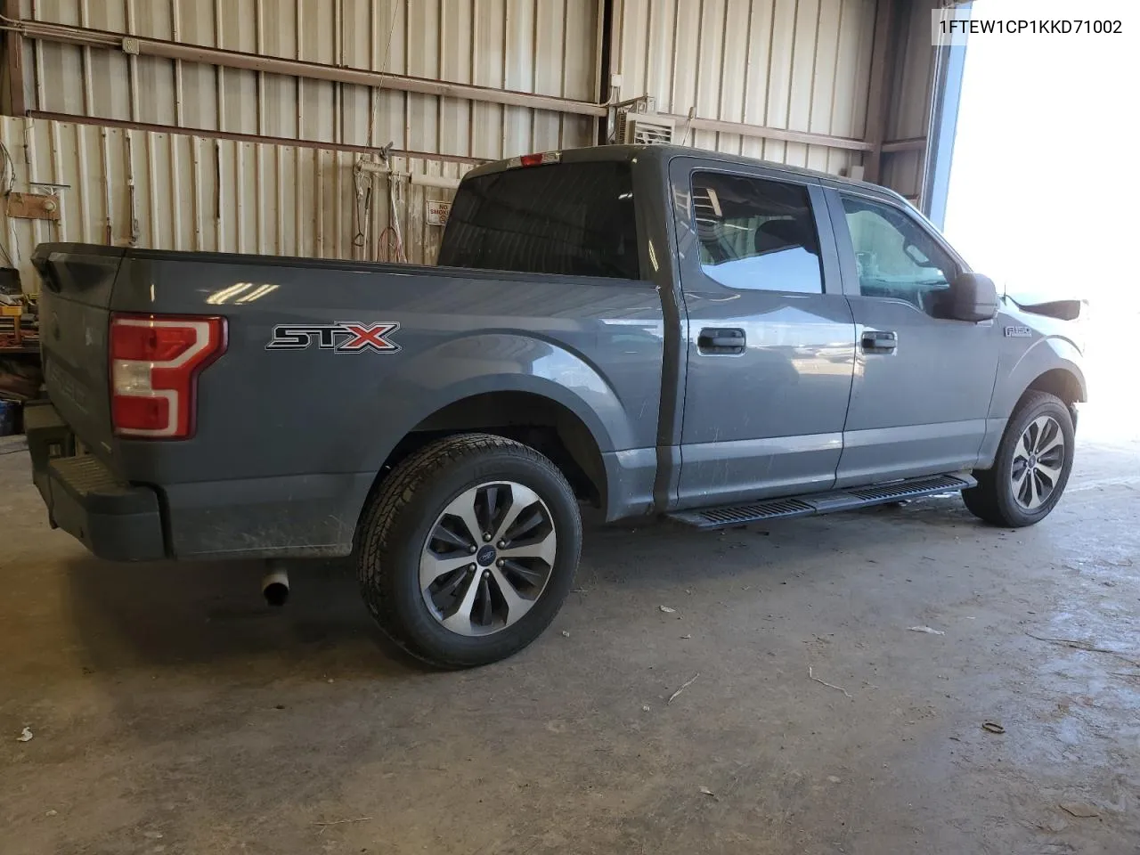 2019 Ford F150 Supercrew VIN: 1FTEW1CP1KKD71002 Lot: 71971414