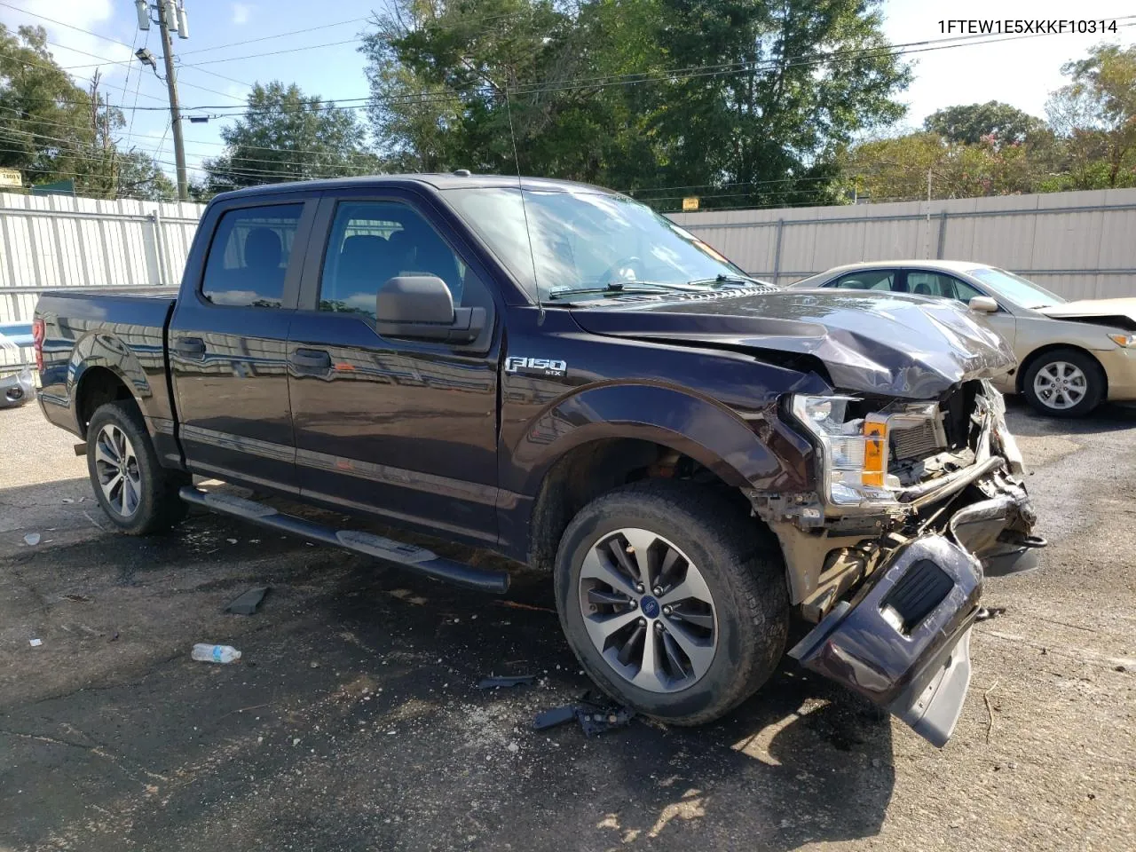 1FTEW1E5XKKF10314 2019 Ford F150 Supercrew