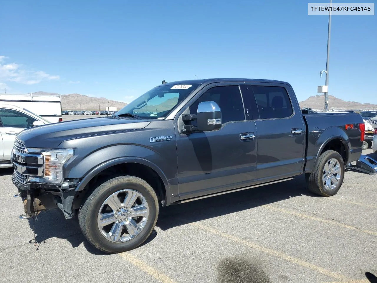 2019 Ford F150 Supercrew VIN: 1FTEW1E47KFC46145 Lot: 72178244