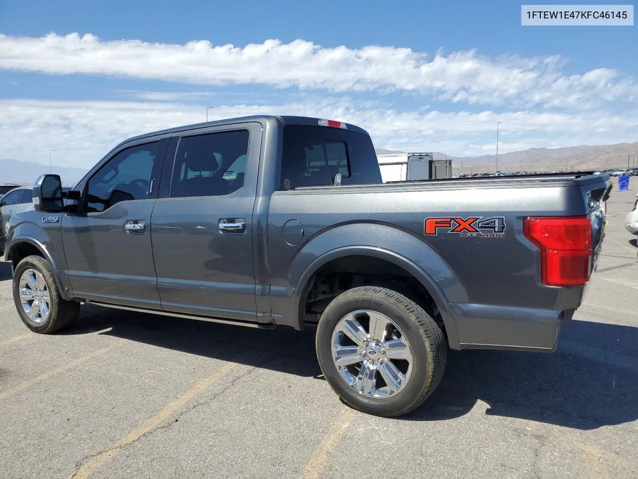 2019 Ford F150 Supercrew VIN: 1FTEW1E47KFC46145 Lot: 72178244