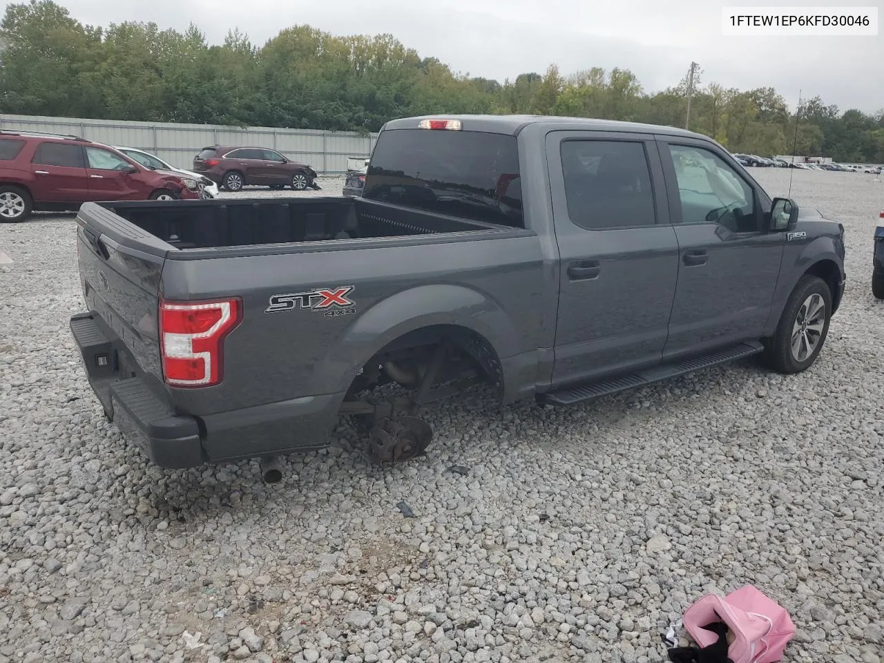 2019 Ford F150 Supercrew VIN: 1FTEW1EP6KFD30046 Lot: 72340334