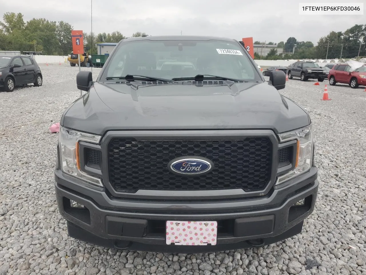 2019 Ford F150 Supercrew VIN: 1FTEW1EP6KFD30046 Lot: 72340334