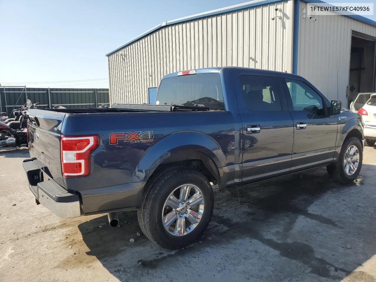 2019 Ford F150 Supercrew VIN: 1FTEW1E57KFC40936 Lot: 72387554