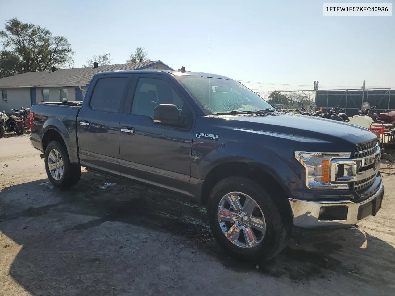 2019 Ford F150 Supercrew VIN: 1FTEW1E57KFC40936 Lot: 72387554