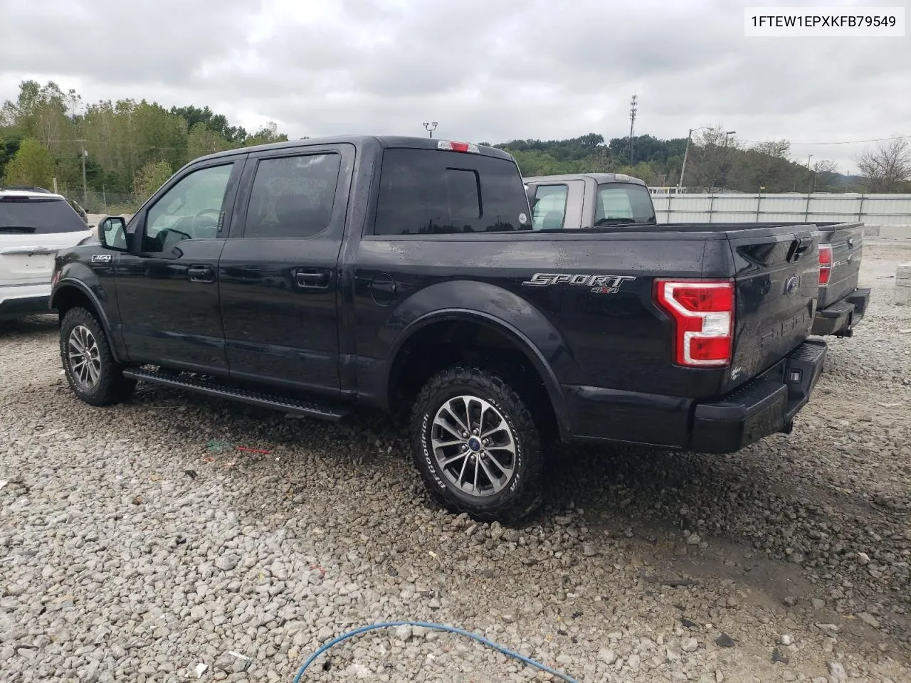 2019 Ford F150 Supercrew VIN: 1FTEW1EPXKFB79549 Lot: 72413944