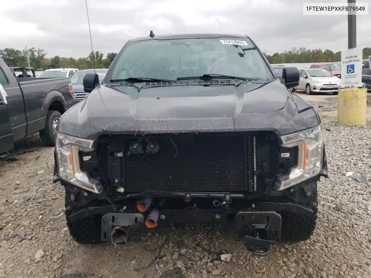 2019 Ford F150 Supercrew VIN: 1FTEW1EPXKFB79549 Lot: 72413944