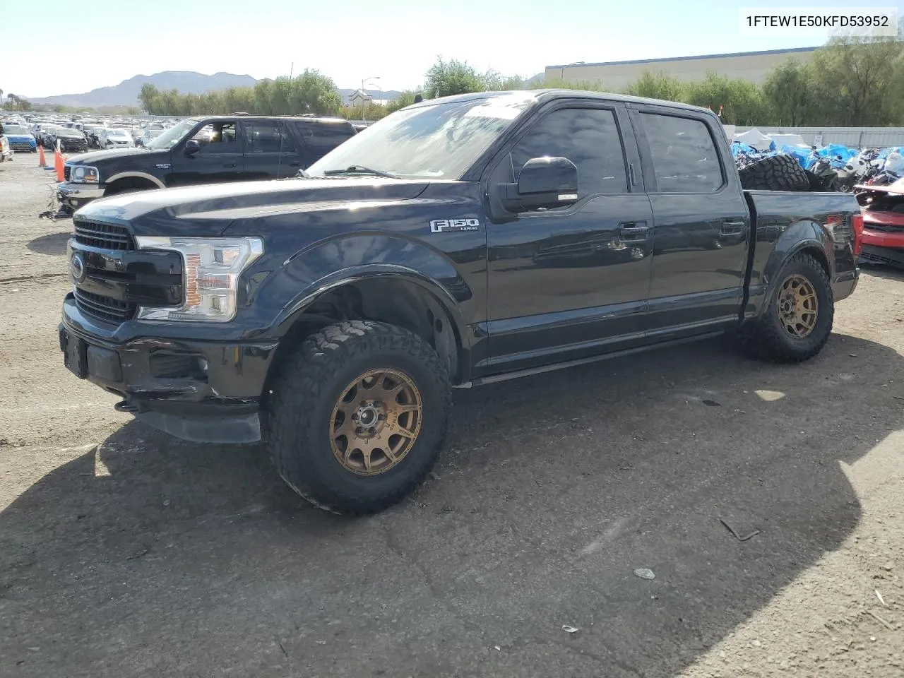 2019 Ford F150 Supercrew VIN: 1FTEW1E50KFD53952 Lot: 72425584