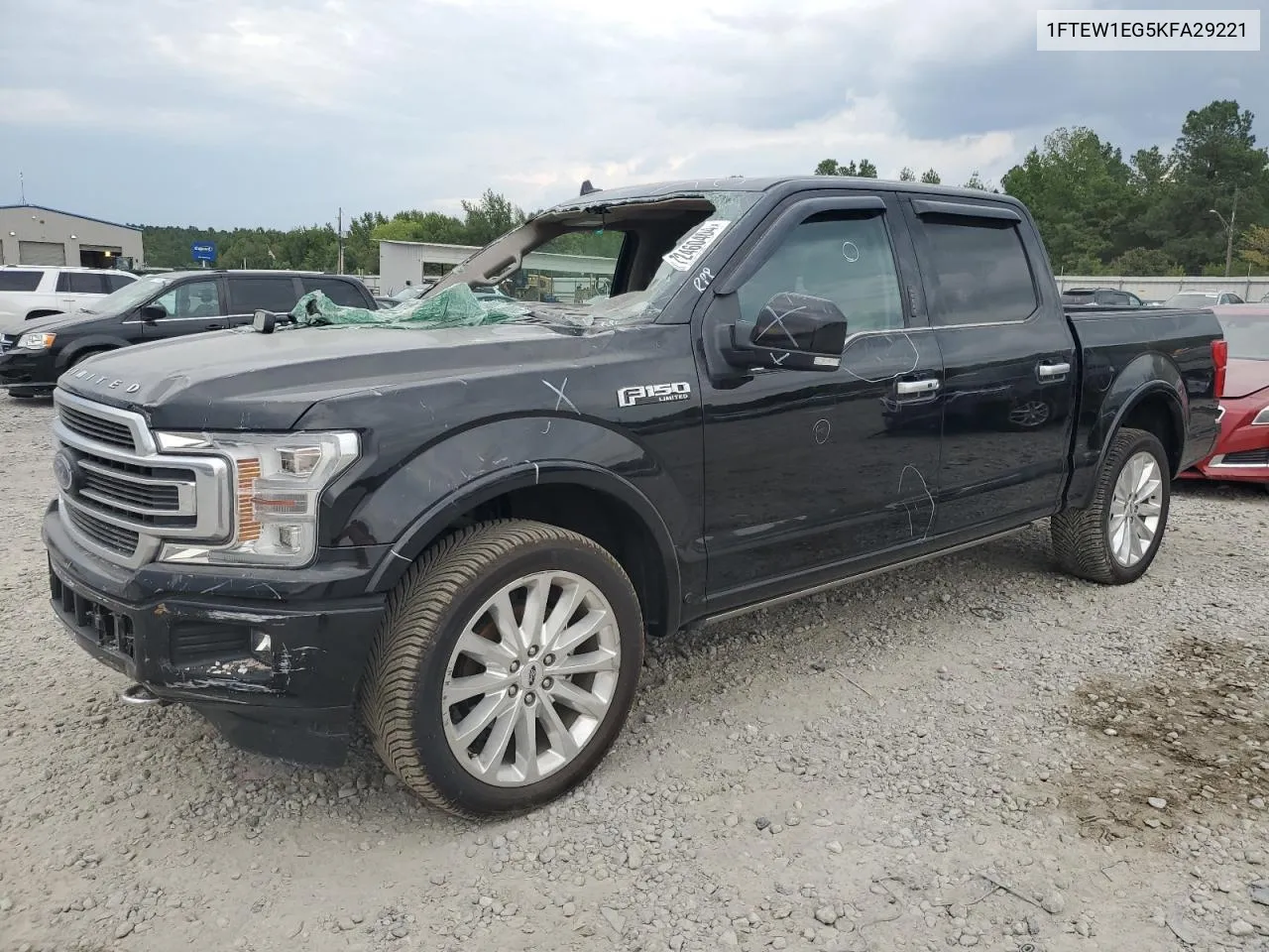 2019 Ford F150 Supercrew VIN: 1FTEW1EG5KFA29221 Lot: 72460404