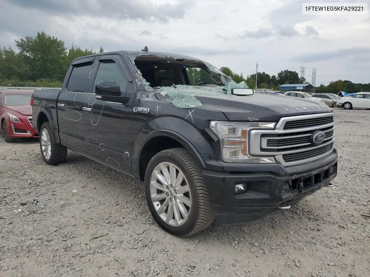 2019 Ford F150 Supercrew VIN: 1FTEW1EG5KFA29221 Lot: 72460404