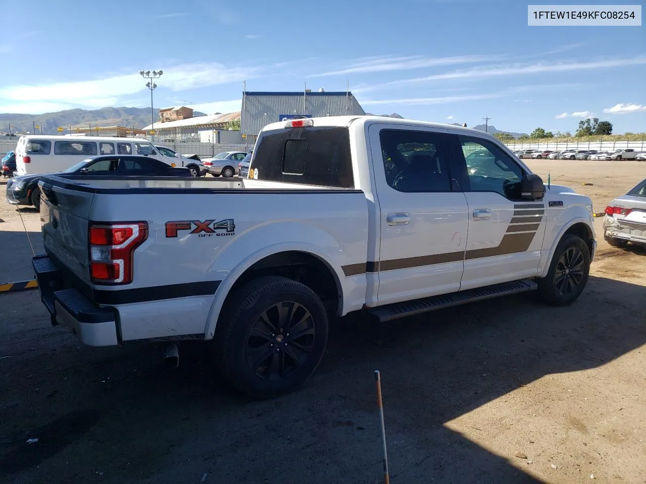 1FTEW1E49KFC08254 2019 Ford F150 Supercrew