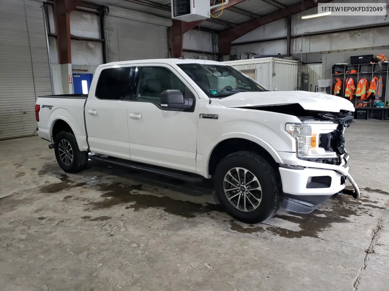 2019 Ford F150 Supercrew VIN: 1FTEW1EP0KFD32049 Lot: 72632864