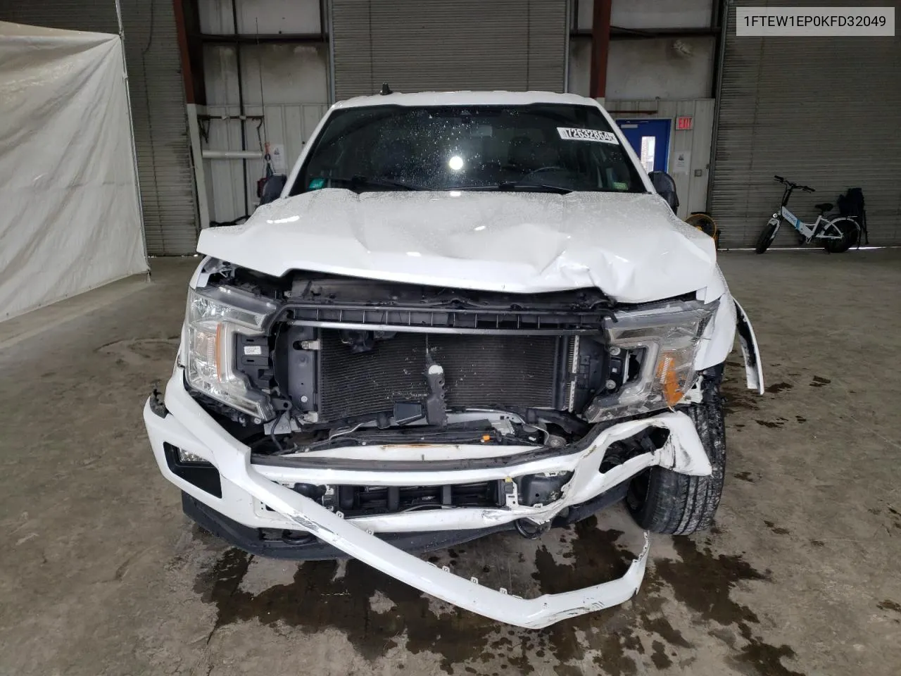 2019 Ford F150 Supercrew VIN: 1FTEW1EP0KFD32049 Lot: 72632864