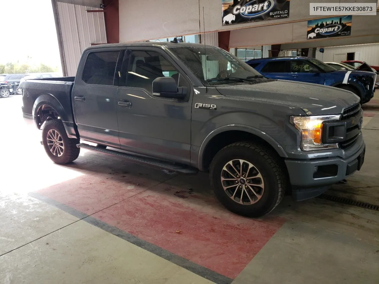 2019 Ford F150 Supercrew VIN: 1FTEW1E57KKE30873 Lot: 72821384