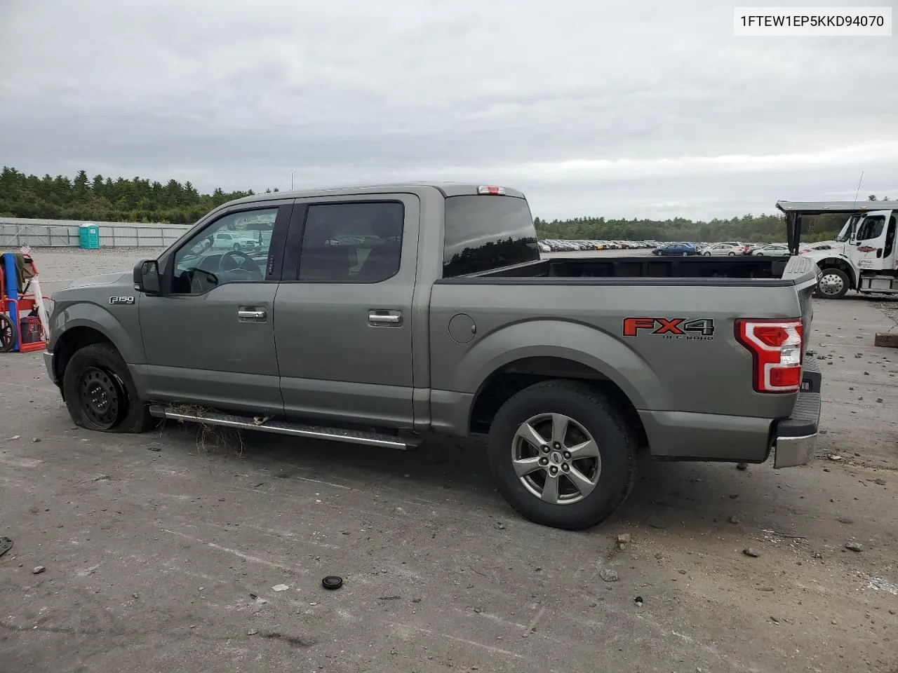 2019 Ford F150 Supercrew VIN: 1FTEW1EP5KKD94070 Lot: 72900664